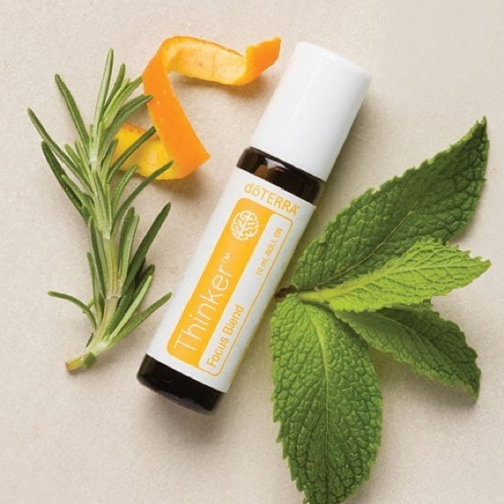 Thinker doterra focus blend essential oil, new, sealed and unexpired.